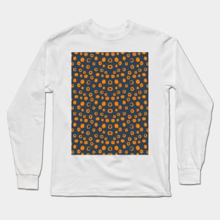 orange bubbles Long Sleeve T-Shirt